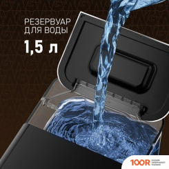 Кофемашина Weissgauff WCM-325 BLACK AUTOMATIC TOUCH CAPPUCCINO (125410)