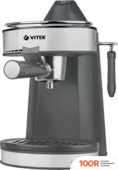 Кофемашина Vitek VT-1524 GD (ЧЕРНЫЙ/СЕРЕБРИСТЫЙ) (125394)