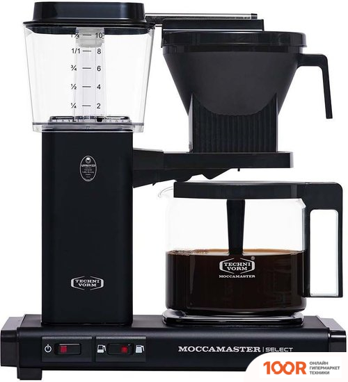 Кофемашина Technivorm MOCCAMASTER KBG741 SELECT (МАТОВЫЙ ЧЕРНЫЙ) (125275)
