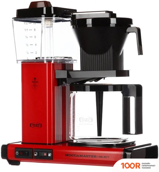 Кофемашина Technivorm MOCCAMASTER KBG741 SELECT (КРАСНЫЙ) (125273)