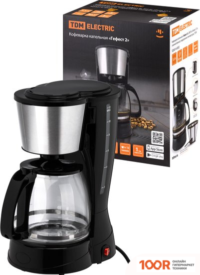 Кофемашина TDM Electric ГЕФЕСТ 2 SQ4014-0002 (125262)