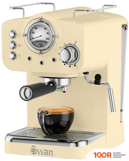 Кофемашина Swan RETRO SK22110CN (125245)
