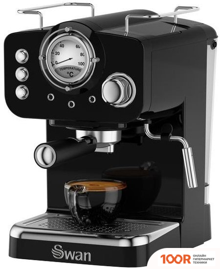 Кофемашина Swan RETRO SK22110BN (125244)