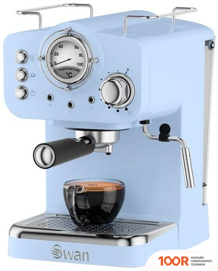 Кофемашина Swan RETRO SK22110BLN (125243)