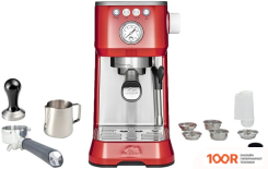 Кофемашина Solis BARISTA PERFETTA PLUS (КРАСНЫЙ) (125207)