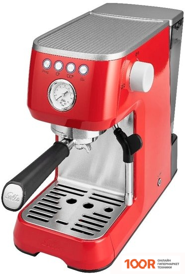 Кофемашина Solis BARISTA PERFETTA PLUS (КРАСНЫЙ) (125207)