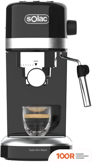 Кофемашина Solac TASTE SLIM BLACK (125204)