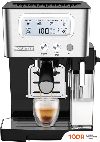 Кофемашина Sencor SES 4090 SS (125056)