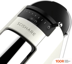 Кофемашина Scishare S1106 (С ПЕРЕХОДНИКОМ НА ЕВРОВИЛКУ, БЕЛЫЙ) (125046)