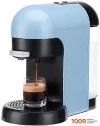 Кофемашина Scishare CAPSULE COFFEE MACHINE S1801 (С ПЕРЕХОДНИКОМ НА ЕВРОВИЛКУ, СИНИЙ) (125045)