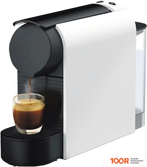 Кофемашина Scishare CAPSULE COFFEE MACHINE S1104 (С ПЕРЕХОДНИКОМ НА ЕВРОВИЛКУ, БЕЛЫЙ) (125038)