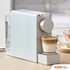 Кофемашина Scishare CAPSULE COFFEE MACHINE MINI S1201 (С ПЕРЕХОДНИКОМ НА ЕВРОВИЛКУ, ЗЕЛЕНЫЙ) (125035)