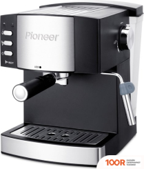Кофемашина Pioneer CM111P (СЕРЕБРИСТЫЙ/ЧЕРНЫЙ) (124845)