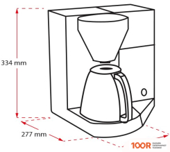 Кофемашина Melitta AROMAELEGANCE THERM 1012-04 (124560)