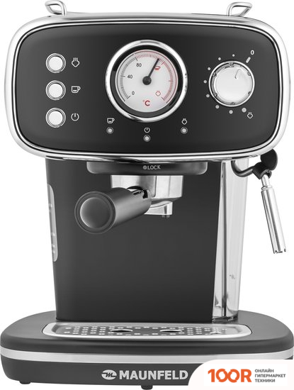 Кофемашина MAUNFELD MF-736BK (124547)