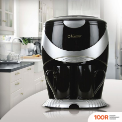 Кофемашина Maestro MR-402 (ЧЕРНЫЙ) (124521)