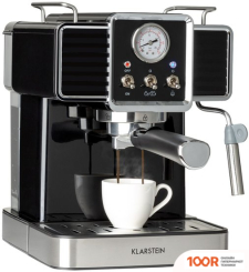 Кофемашина Klarstein GUSTO CLASSICO (ЧЕРНЫЙ) (124374)