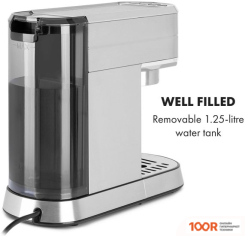 Кофемашина Klarstein FUTURA (СЕРЕБРИСТЫЙ) (124372)