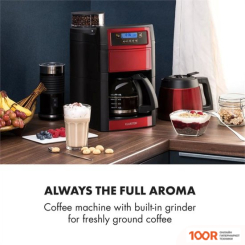 Кофемашина Klarstein AROMATICA II DUO (КРАСНЫЙ) (124360)