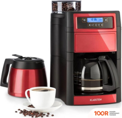 Кофемашина Klarstein AROMATICA II DUO (КРАСНЫЙ) (124360)