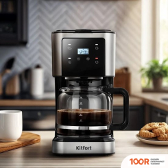 Кофемашина Kitfort KT-7628 (124336)