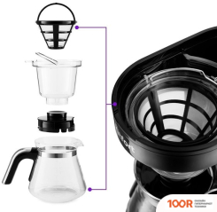 Кофемашина Kitfort KT-759 (124325)