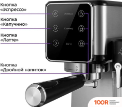Кофемашина Kitfort KT-7553 (124321)