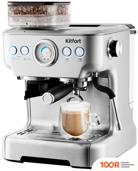 Кофемашина Kitfort KT-755 (124319)