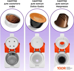 Кофемашина Kitfort KT-7509 (124304)