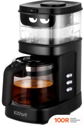 Кофемашина Kitfort KT-7496 (124294)