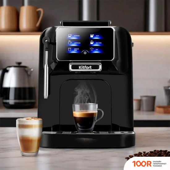 Кофемашина Kitfort KT-7472 (124285)
