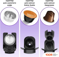 Кофемашина Kitfort KT-7463 (124281)