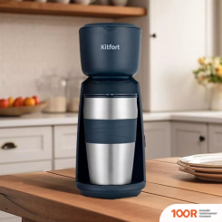 Кофемашина Kitfort KT-7305 (124206)