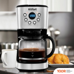 Кофемашина Kitfort KT-728 (124190)