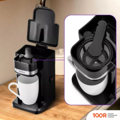 Кофемашина Kitfort KT-7187 (124148)