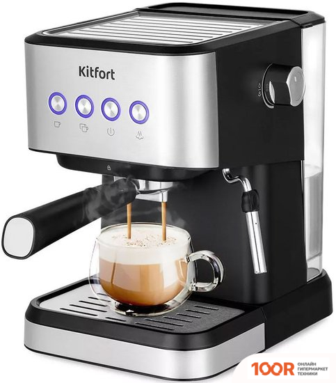 Кофемашина Kitfort KT-7140 (124127)