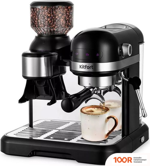 Кофемашина Kitfort KT-7126 (124109)