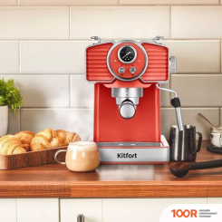 Кофемашина Kitfort KT-7125-1 (124106)