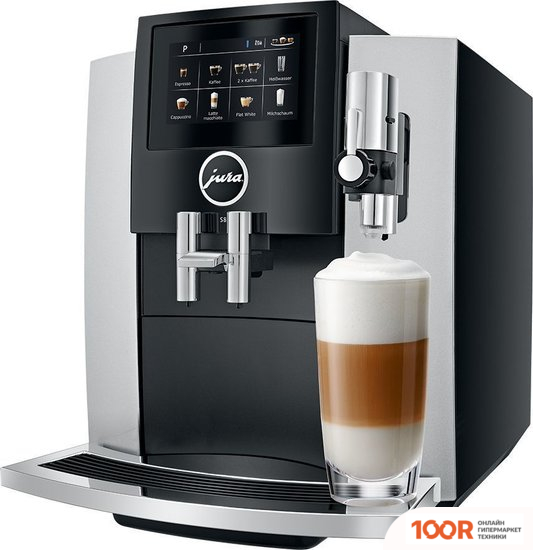 Кофемашина JURA S8 MOONLIGHT SILVER EA 15382 (123999)