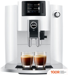 Кофемашина JURA E6 PIANO WHITE 15378 (123963)