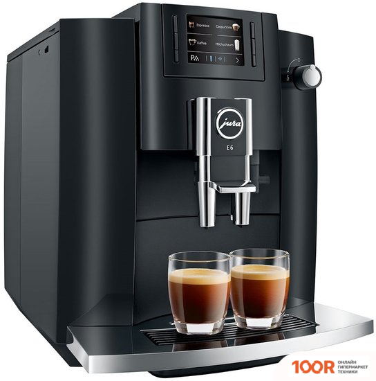 Кофемашина JURA E6 PIANO BLACK 15377 (123961)