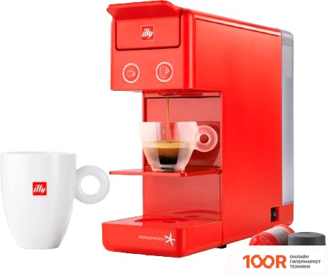 Кофемашина ILLY IPERESPRESSO Y3.3 (КРАСНЫЙ) (123933)