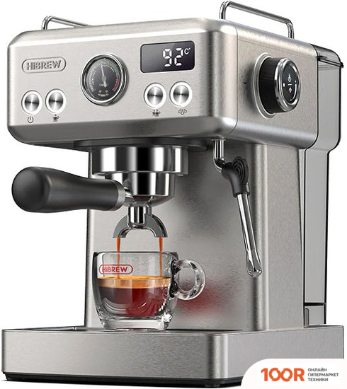 Кофемашина Hibrew HIBREW H10A (СЕРЕБРИСТЫЙ) (123882)