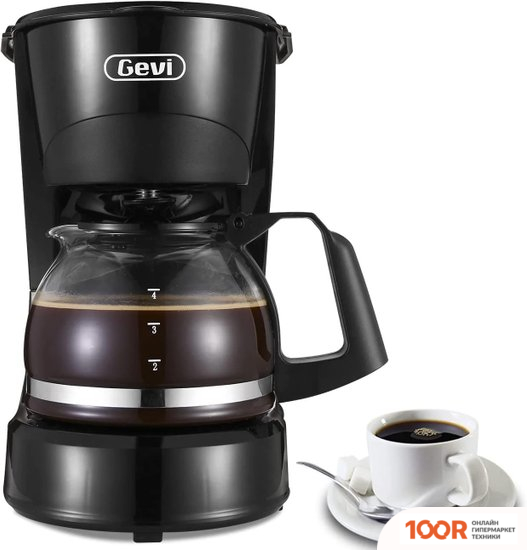 Кофемашина Gevi 4-CUP GECMD008AV-V (123828)
