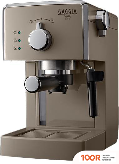 Кофемашина Gaggia VIVA CHIC 8433/14 (КРЕМОВЫЙ) (123795)