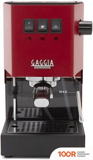 Кофемашина Gaggia CLASSIC EVO RED 9481/12 (123775)