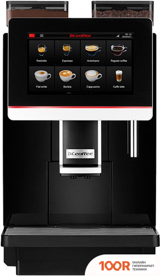 Кофемашина Dr.Coffee COFFEEBAR PLUS (ЧЕРНЫЙ) (123654)