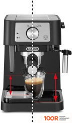 Кофемашина DeLonghi STILOSA EC260.BK (123637)
