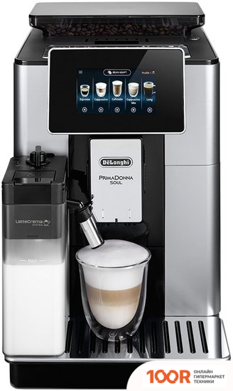 Кофемашина DeLonghi PRIMADONNA SOUL ECAM610.55.SB (123626)