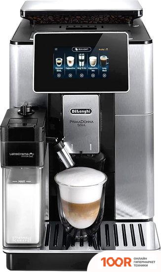 Кофемашина DeLonghi PRIMADONNA SOUL ECAM 610.75.MB (123625)